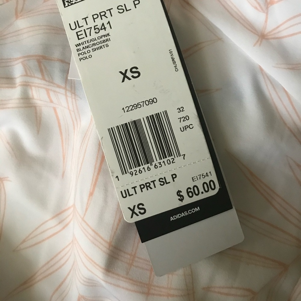 ADIDAS ULTIMATE PRINT SLEEVELESS POLO - Picture 7 of 11